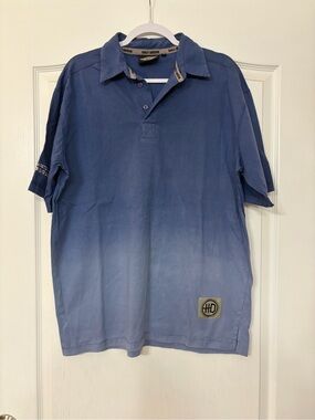 Harley-Davidson Blue Ombre Polo Shirt